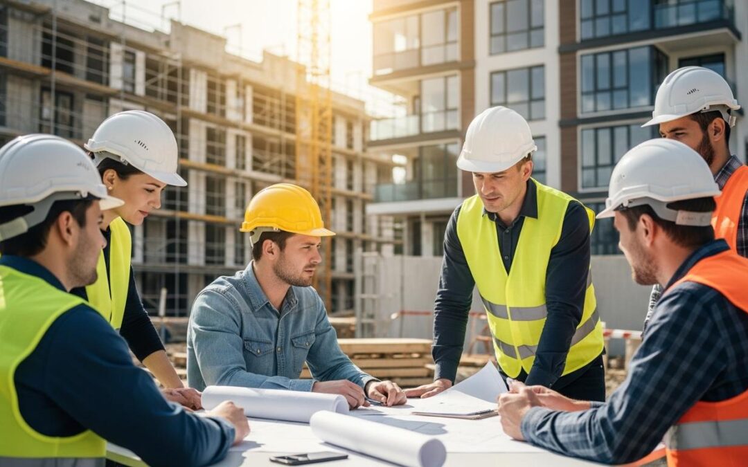 Comment se déroule le pilotage d’un chantier de construction et quel est le rôle de chaque intervenant ?