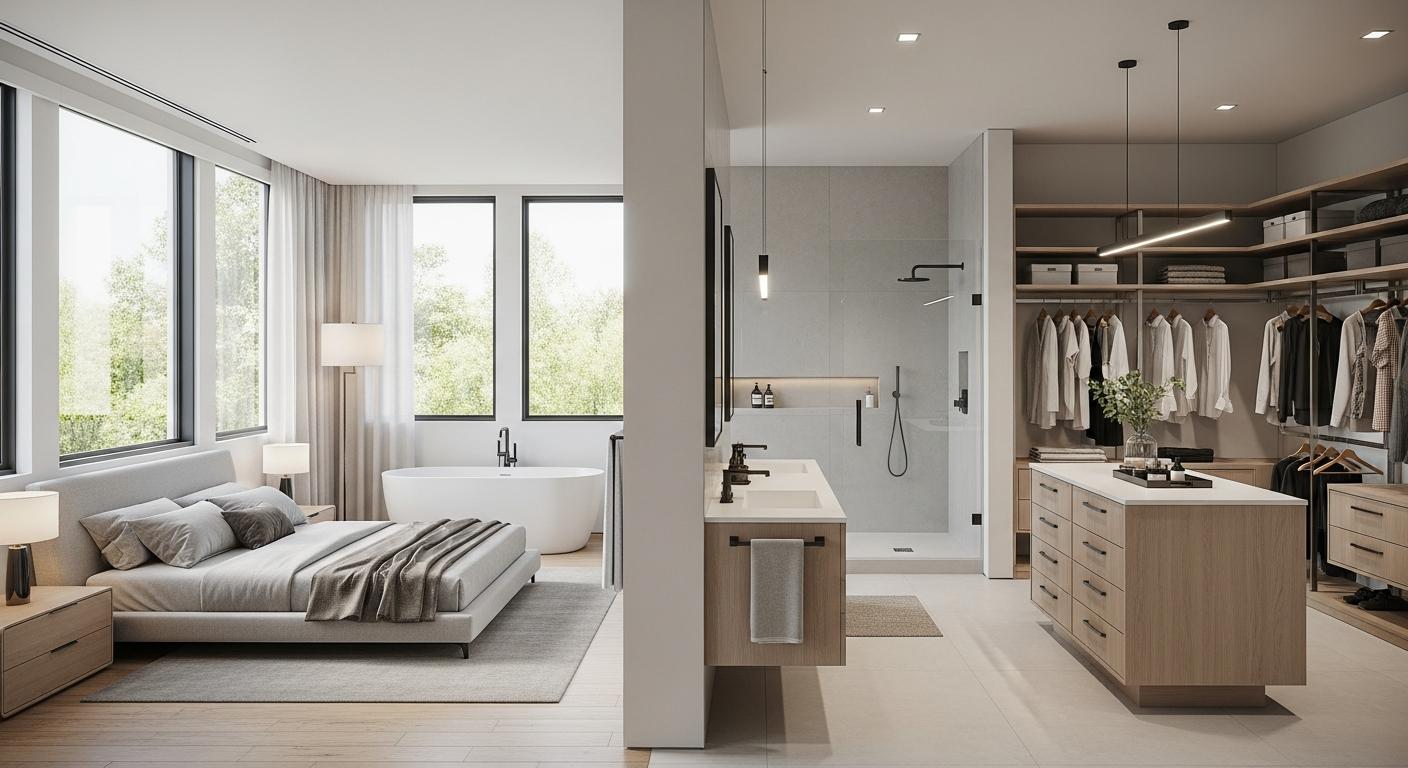 Comment créer une suite parentale lors d'un agrandissement et quels aménagements prévoir ?