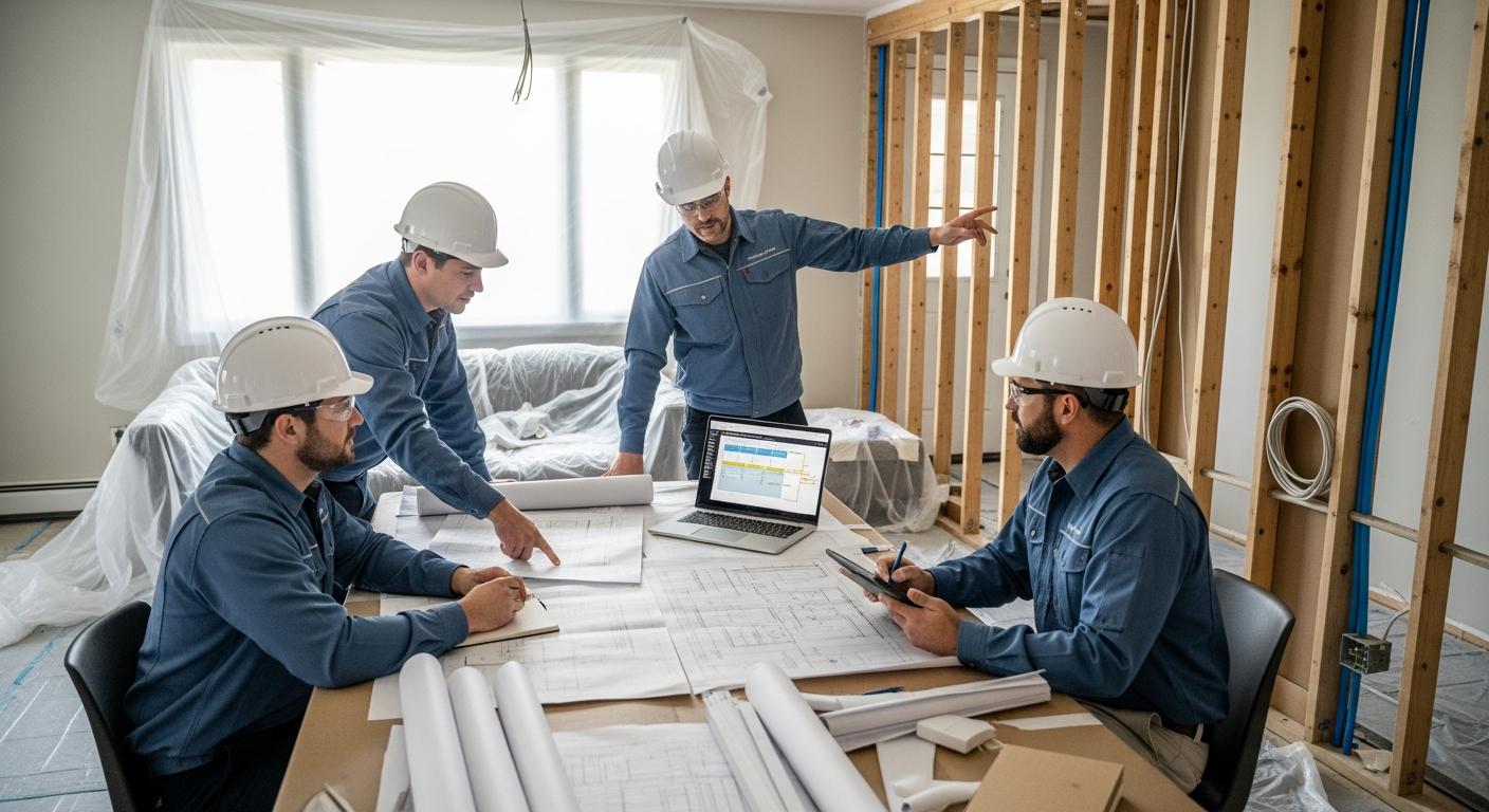 Comment organiser son chantier pour rénover sa maison sans déménager pendant les travaux ?