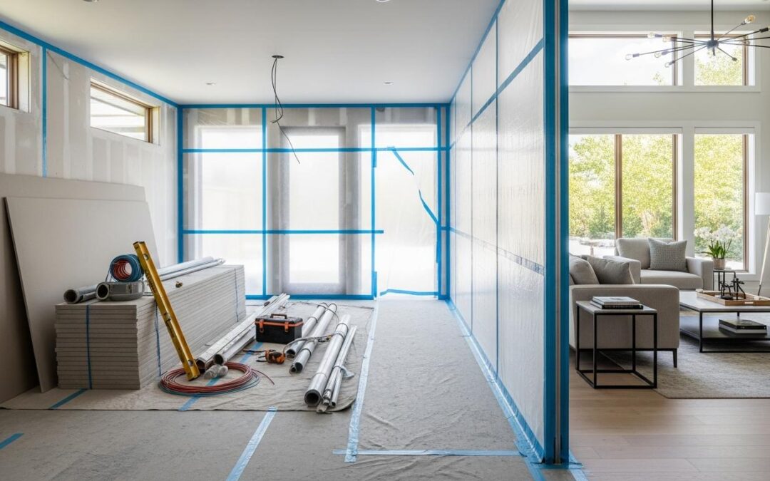 Comment organiser son chantier pour rénover sa maison sans déménager pendant les travaux ?