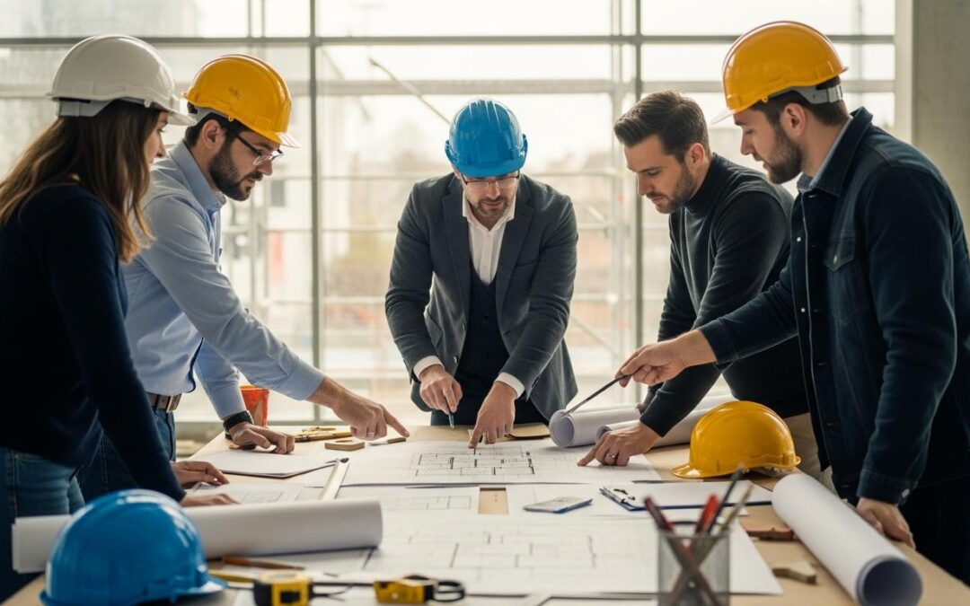 Qui fait quoi sur un chantier en entreprise totale et comment sont coordonnés les différents corps de métier ?